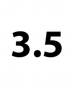 Prym Ergonomiske rundpinde 80 cm. - Str. 3.5