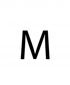 m