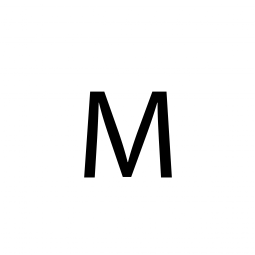 m