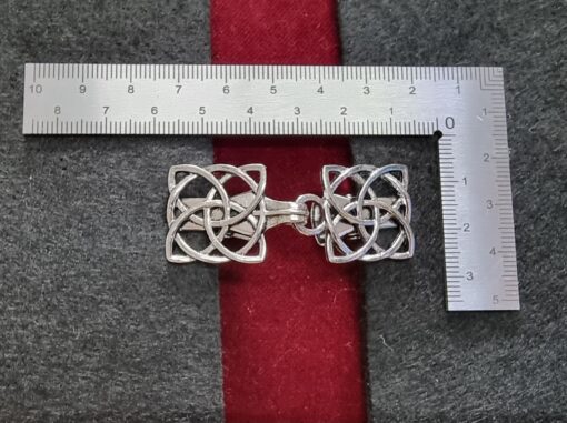 2-delt lukke-clips i Antik sølv - Image 6