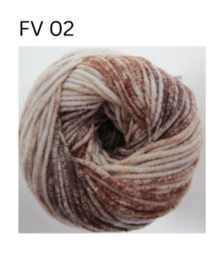 Kort poncho med spidser i Honey - Billede 3
