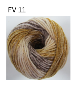 Kort poncho med spidser i Honey - Billede 9