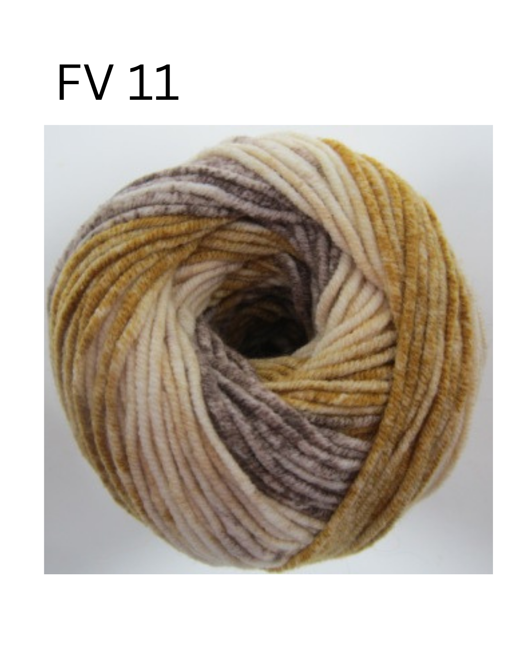 Kort poncho med spidser i Honey - Billede 9