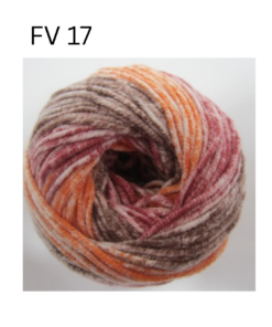 Kort poncho med spidser i Honey - Billede 12